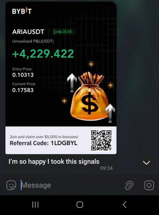 🥂 WE DO NOT COLLECT STORIES, WE DELIVER OUTCOMES 🥂 

Another sniper hit in the bag!
Slowly but surely, the bag is growing 

t.me/+lZgDo_MYD6oxZ…

#bitcoin  #crypto #btc #eth #altcoin #trading #signal #memecoin #forex #xau #investing #gold #blockchain #whalescall