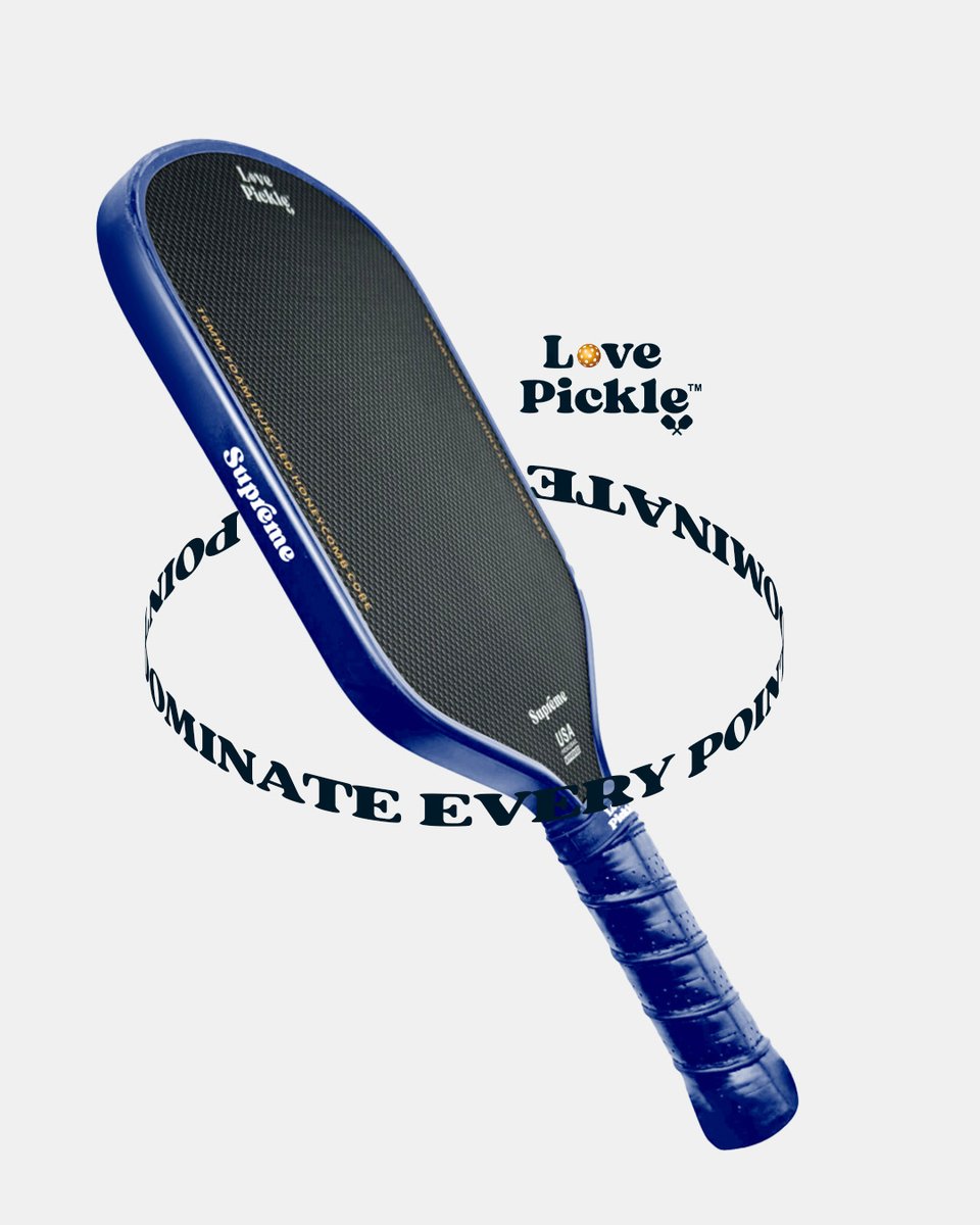 No distractions. No compromise.

The Supreme Padel delivers pure performance for players who play to win.

🎯 Shop now at lovepickle.store

#lovepickle #supremepadel #pickleballgear #eliteplayers #powerandcontrol #nextlevelpickleball #courtready #paddletechnology