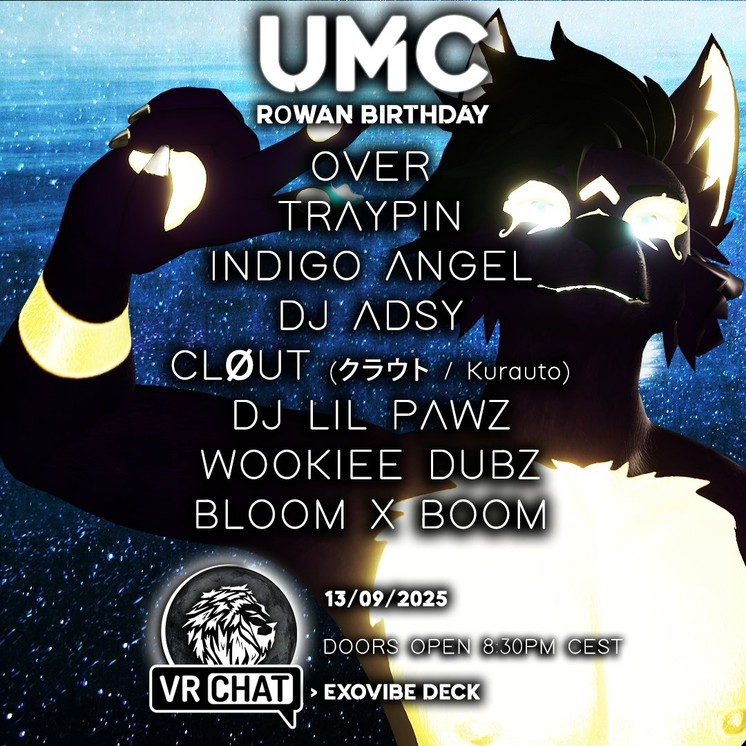 UMC celebrates our Patreons’ birthdays with Rowan diving into Egyptian vibes on the Exovibe Deck.
INDIGO ANGEL &amp; WOOKIEE DUBS Playing at UMC for the first time !  

Compatible Android  

Support us on Patreon to help grow this project.  

PATREON &gt; patreon.com/unbeatablemusi…