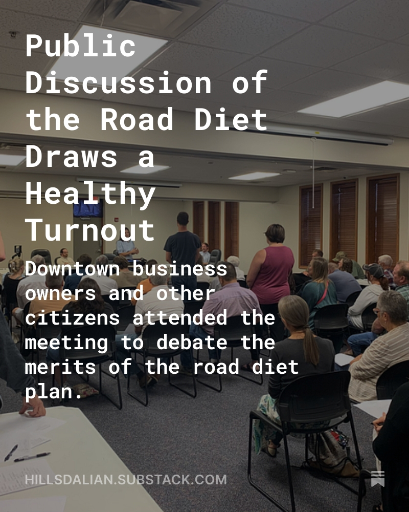 hillsdalian's tweet photo. Hillsdale comes out for a little debate. Read and subscribe: https://t.co/P8MjA5zGpD https://t.co/MOae7IsLbL