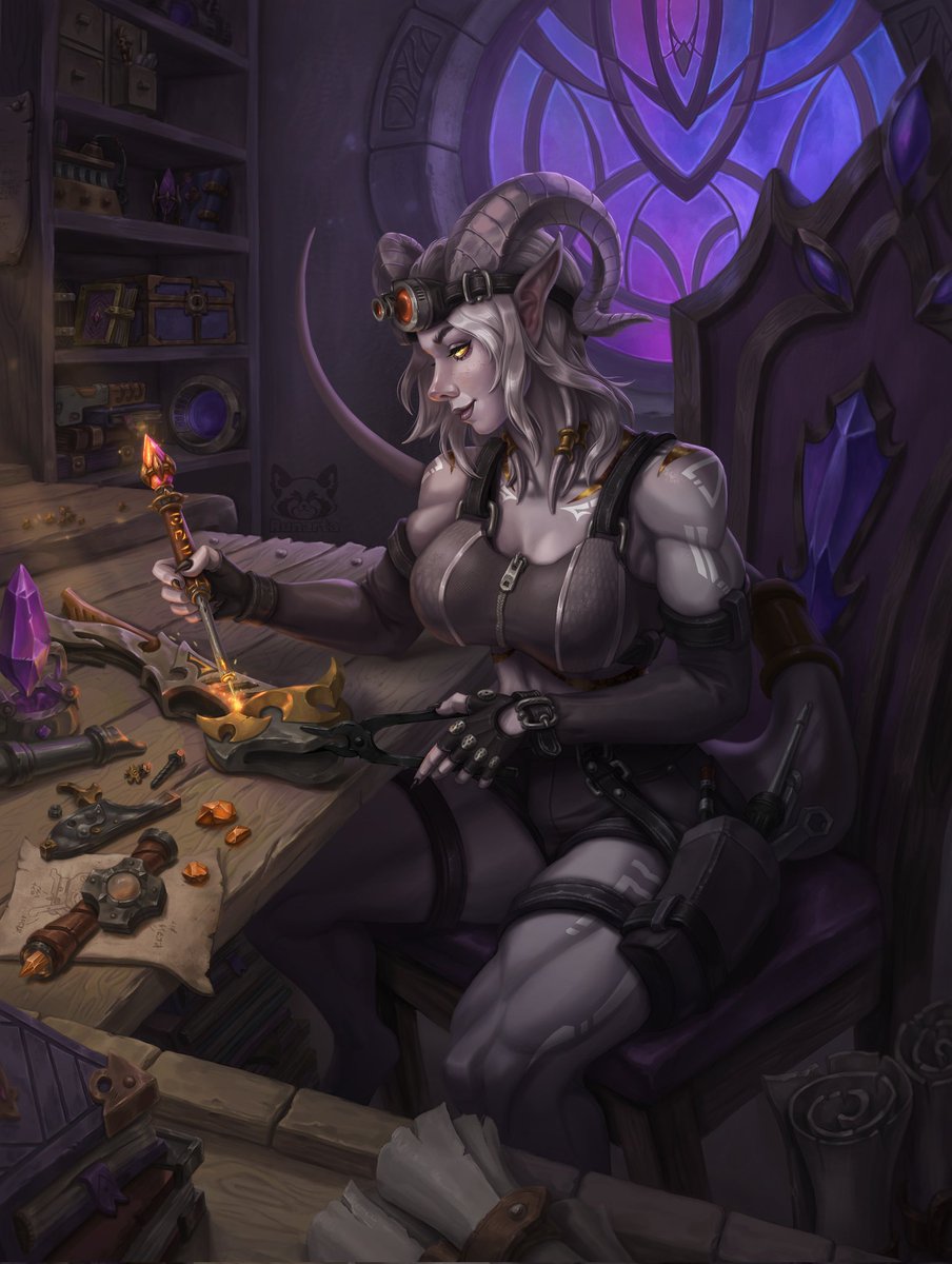 Commission
Draenei in the workshop ✨
