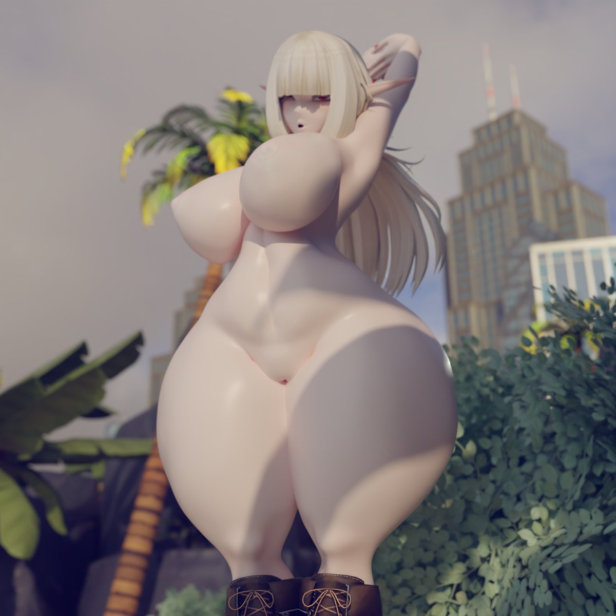 Working on a big comic right now (it's why I haven't posted in a bit!) 

Butt, here's a little teaser for it featuring Conculia!