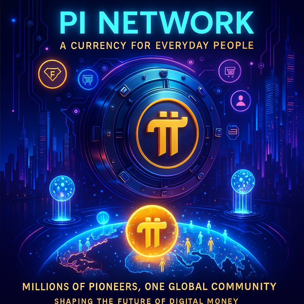 🚀🌍 The Future of Digital Money is Here!
💛 Pi Network – A currency for everyday people ✨
👥 Millions of Pioneers, One Global Community
🔗 Shaping the future of decentralized finance together!

#PiNetwork #DigitalCurrency