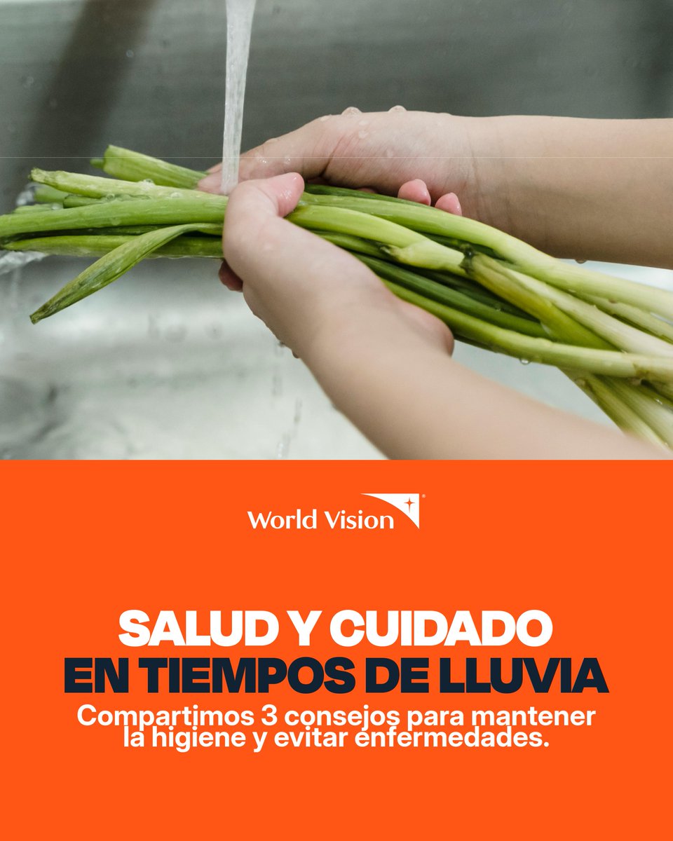 WorldVisionSV's tweet photo. 🌧️ En temporada de lluvias, cuidar la salud es más importante que nunca.
💪🏽 ¡Pequeños hábitos que protegen a toda la familia!
Comparte y ayuda a que más personas se cuiden.❤️
#SaludEnLluvias #CuidaTuFamilia #WorldVision #Prevención #JuntosNosCuidamos https://t.co/OgjjQTtymq