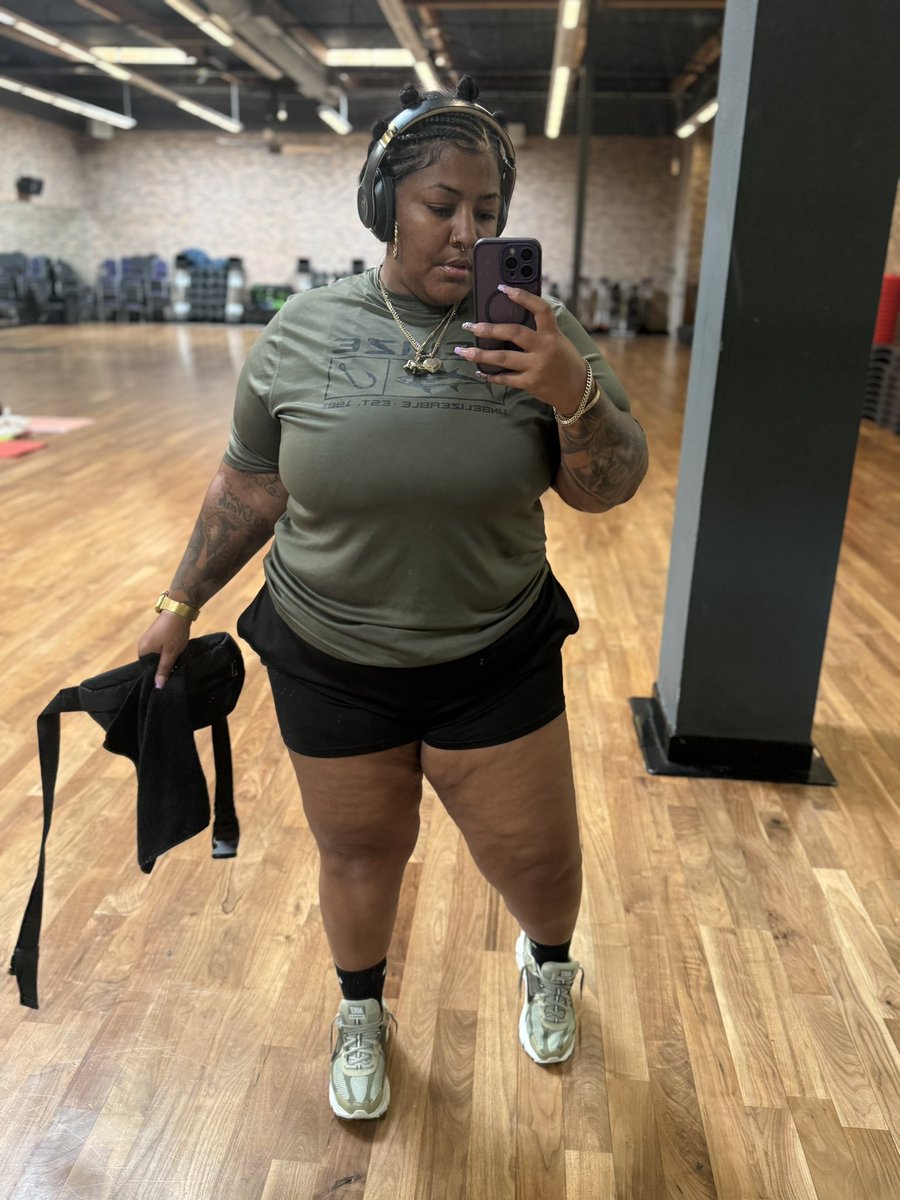 Just a fat girl in the gym ….