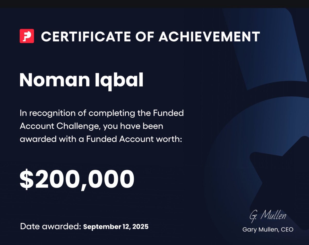 NOMAN | Propfirms Nightmare🔥 tweet media