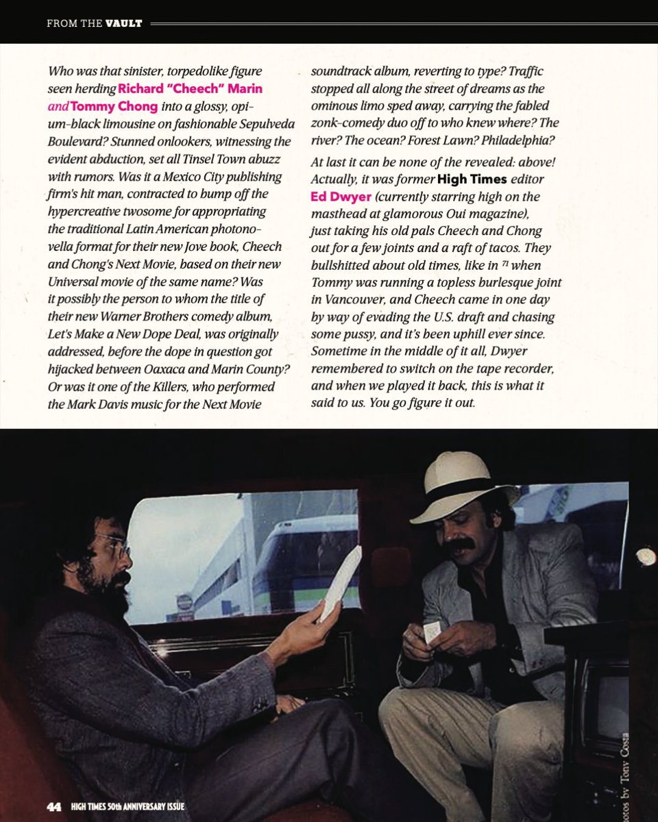 HIGH_TIMES_Mag's tweet image. Inside: legends like Marley, Bukowski, Burroughs, @cheechandchong... + new voices from @jacqbryant @DannyDanko @rggb_ @matthabusby @RDeevoy @CannabisHoje @Steve_DeAngelo @NORML @JasonSilva

💚 50 years in and this is only the beginning.

👉 shop.hightimes.com/products/high-…