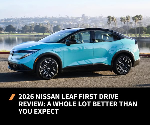 AlWest_N's tweet photo. The Nissan Leaf is back—and it’s playing to win. https://t.co/LPfORyGI67
#nissanleaf #nissan #nissanfamily #ev https://t.co/oQ34jI4GdU