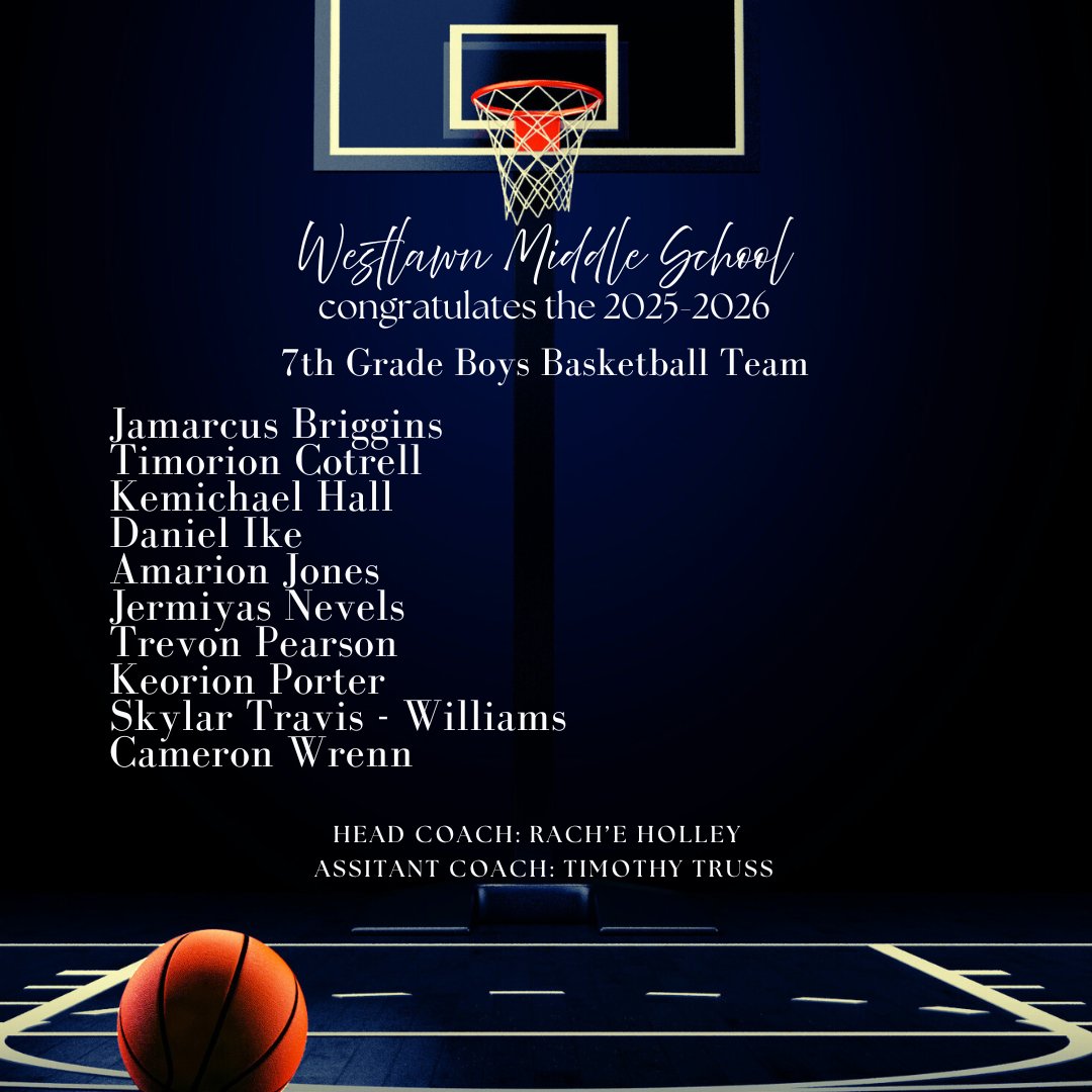WestlawnTCS's tweet photo. Congratulations 🎉 to the 2025-26 7th Grade Boys Basketball Team! 🏀
#ProtectTheWest #WeAreWestlawn #WestlawnTCS #TCSLearns #AmazingToTheCore #WestlawnExplores #MiddleSchoolMatters #FalconPride #BuyInClockInLockIn
@TCSBoardofEd @TCSAthletics_1 https://t.co/sSQeafw8pn