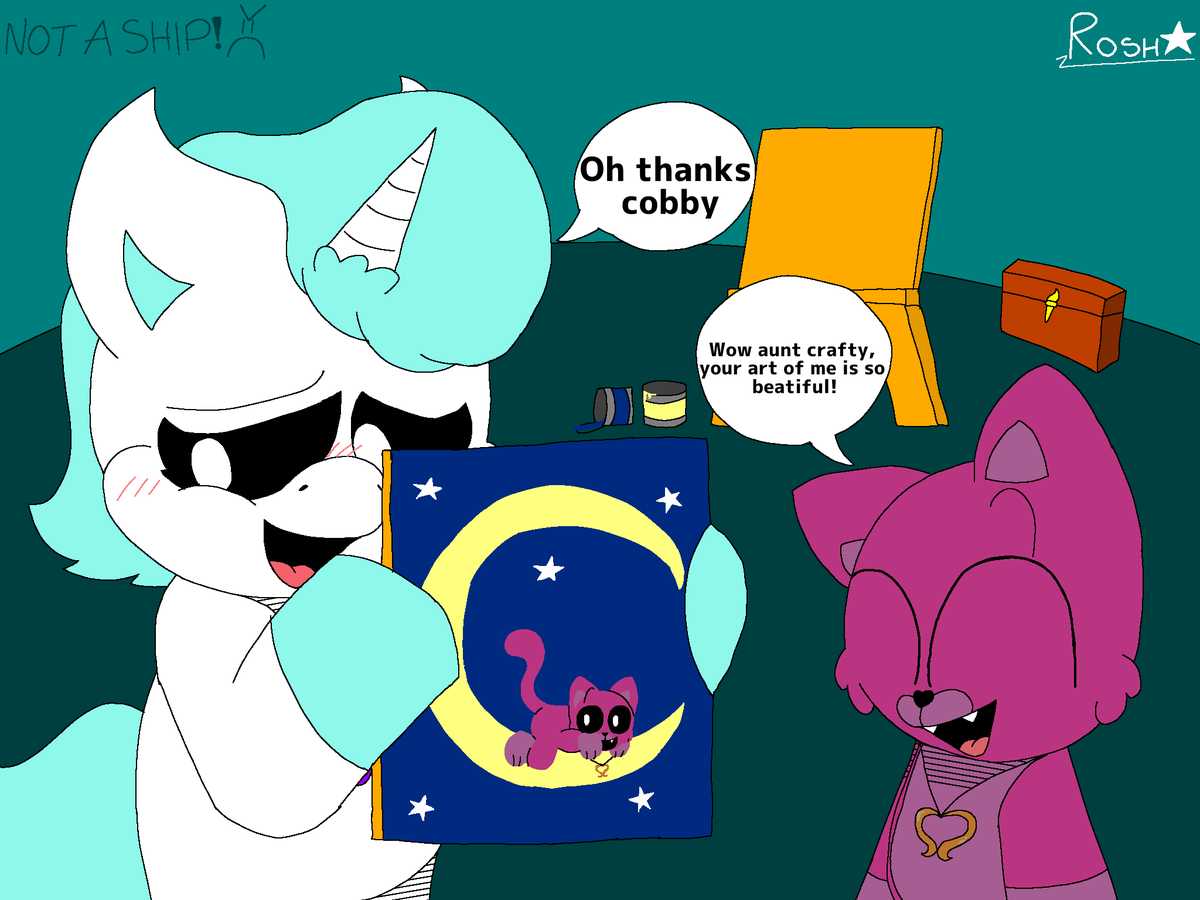 RoshTheRacoon8's tweet photo. Aunt and Nephew :)

#SmilingsCritters #SmilingCrittersAU #SmilingCrittersJR #craftycorn #CobbyBearcat https://t.co/EPJ5zK2V2l