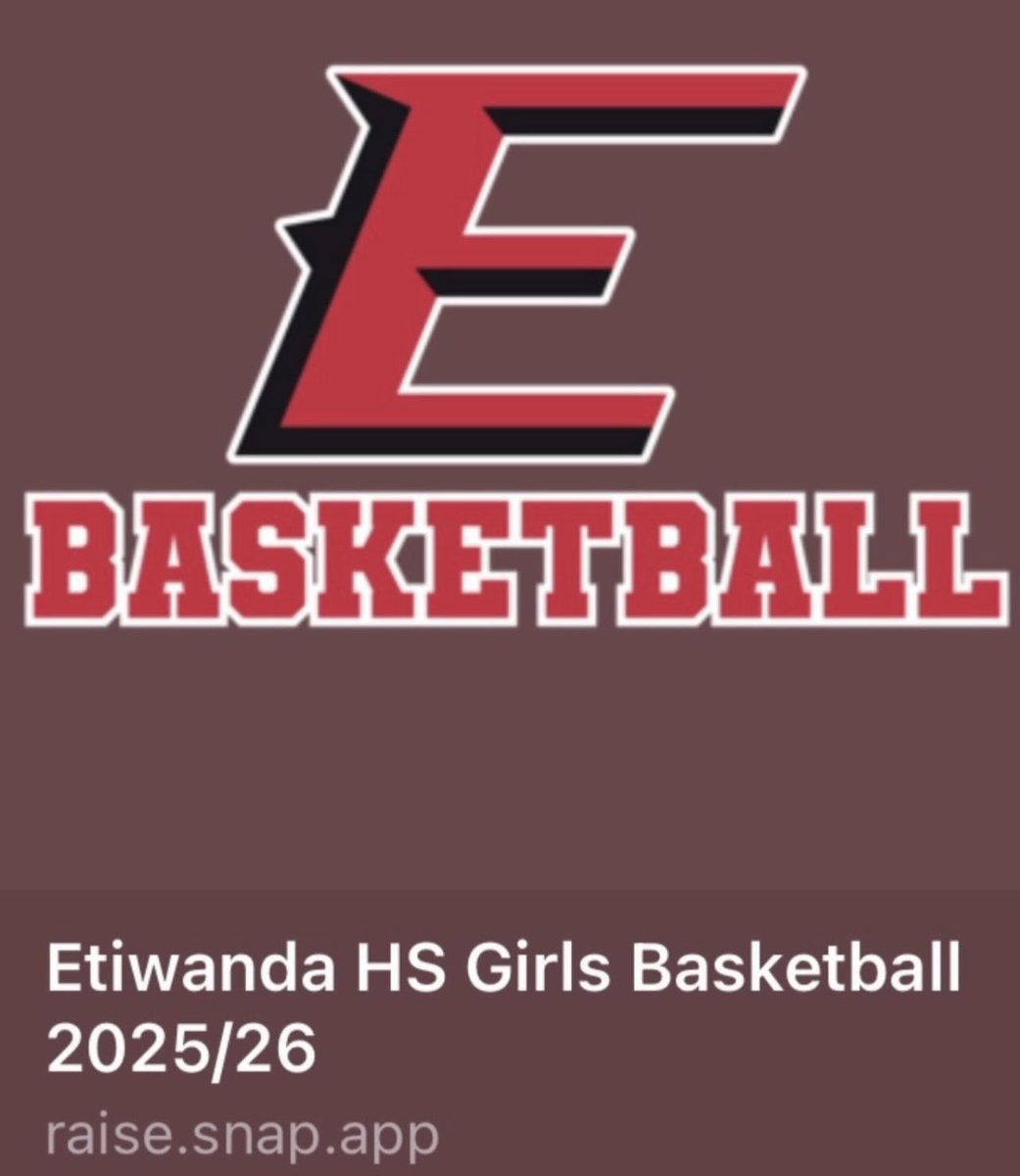 Please help by donating to the EGBB Snap Raise Fundraiser to help assist for this upcoming season! Anything Helps!
Thank you!  Link: raise.snap.app/donate/etiwand…