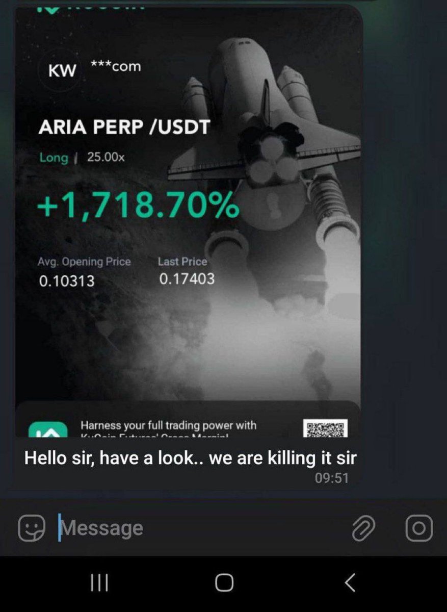 🥂 WE DO NOT COLLECT STORIES, WE DELIVER OUTCOMES 🥂 

Another sniper hit in the bag!
Slowly but surely, the bag is growing 

t.me/+lZgDo_MYD6oxZ…

#bitcoin  #crypto #btc #eth #altcoin #trading #signal #memecoin #forex #xau #investing #gold #blockchain #whalescall
