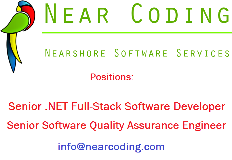 NearCoding's tweet image. 🚀 We’re hiring!
👉 Apply here: 
Senior .NET Full-Stack Software Developer
lnkd.in/ef8zmr87
Software Quality Assurance Engineer 
lnkd.in/eKw-J_Pa