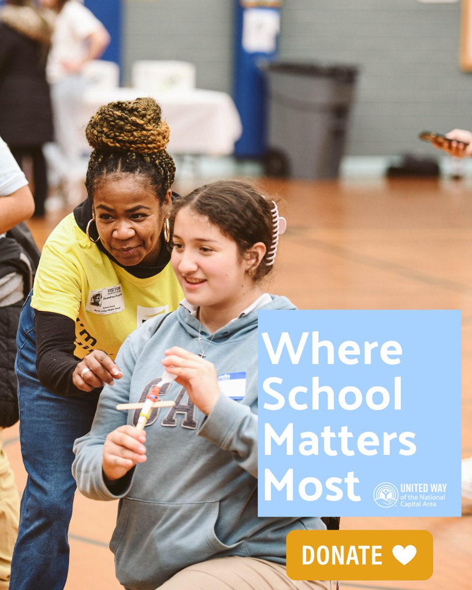 📚 Poverty creates barriers to success—but United Way NCA is breaking them. Through Community Schools, we give middle schoolers the tools to thrive in class + in life. 💡

#UnitedWayNCA #CommunitySchools #StudentSuccess