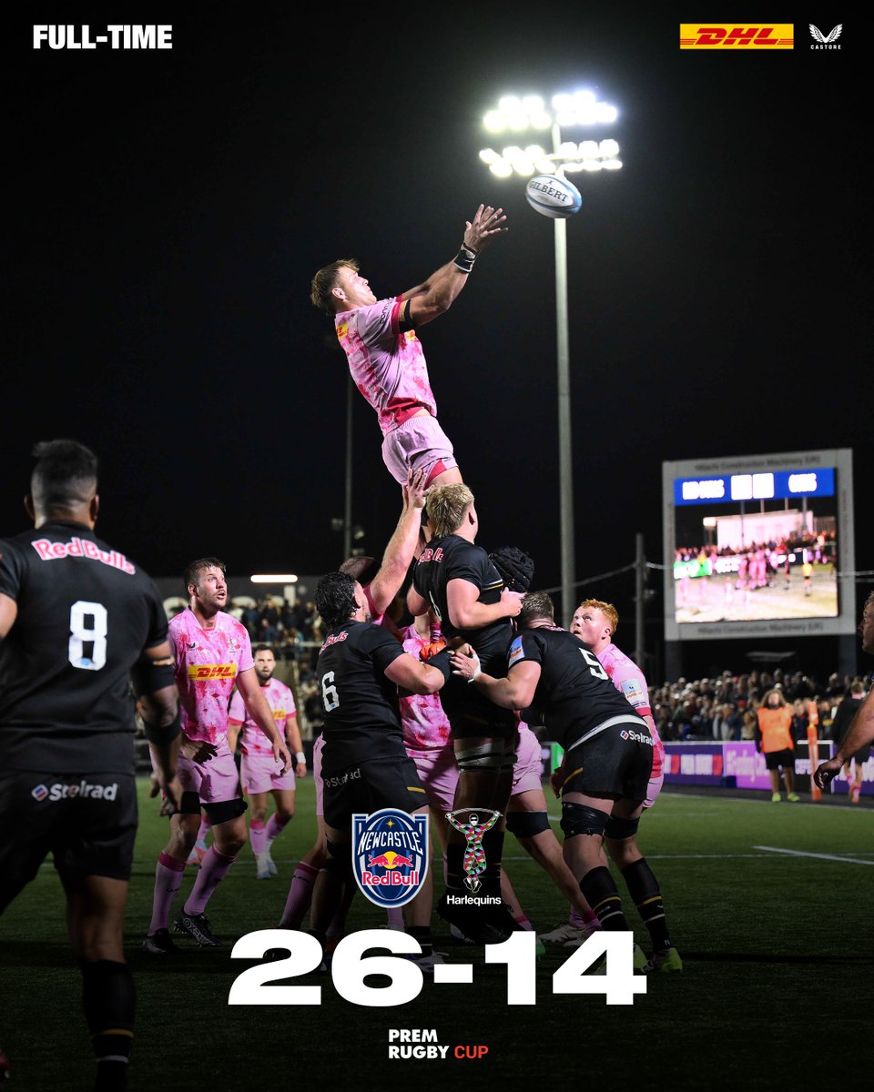 Harlequins's tweet image. FT in Newcastle.

#COYQ | #NEWvHAR