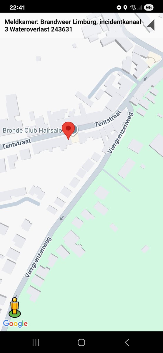 Wateroverlast in Vaals