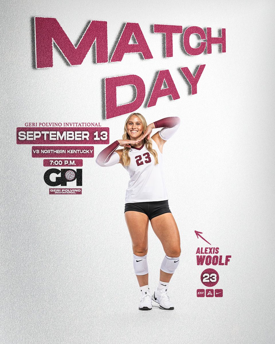 EKU Volleyball (@ekuvolleyball) on Twitter photo 1 more match left in the 2025 GPI.
🆚 <a href="/NKUNorseVB/">NKU Volleyball 🏐</a>
📍 Richmond, KY
⏰ 7 pm
📺 ESPN+
#RISE 1 more match left in the 2025 GPI.
🆚 <a href="/NKUNorseVB/">NKU Volleyball 🏐</a>
📍 Richmond, KY
⏰ 7 pm
📺 ESPN+
#RISE