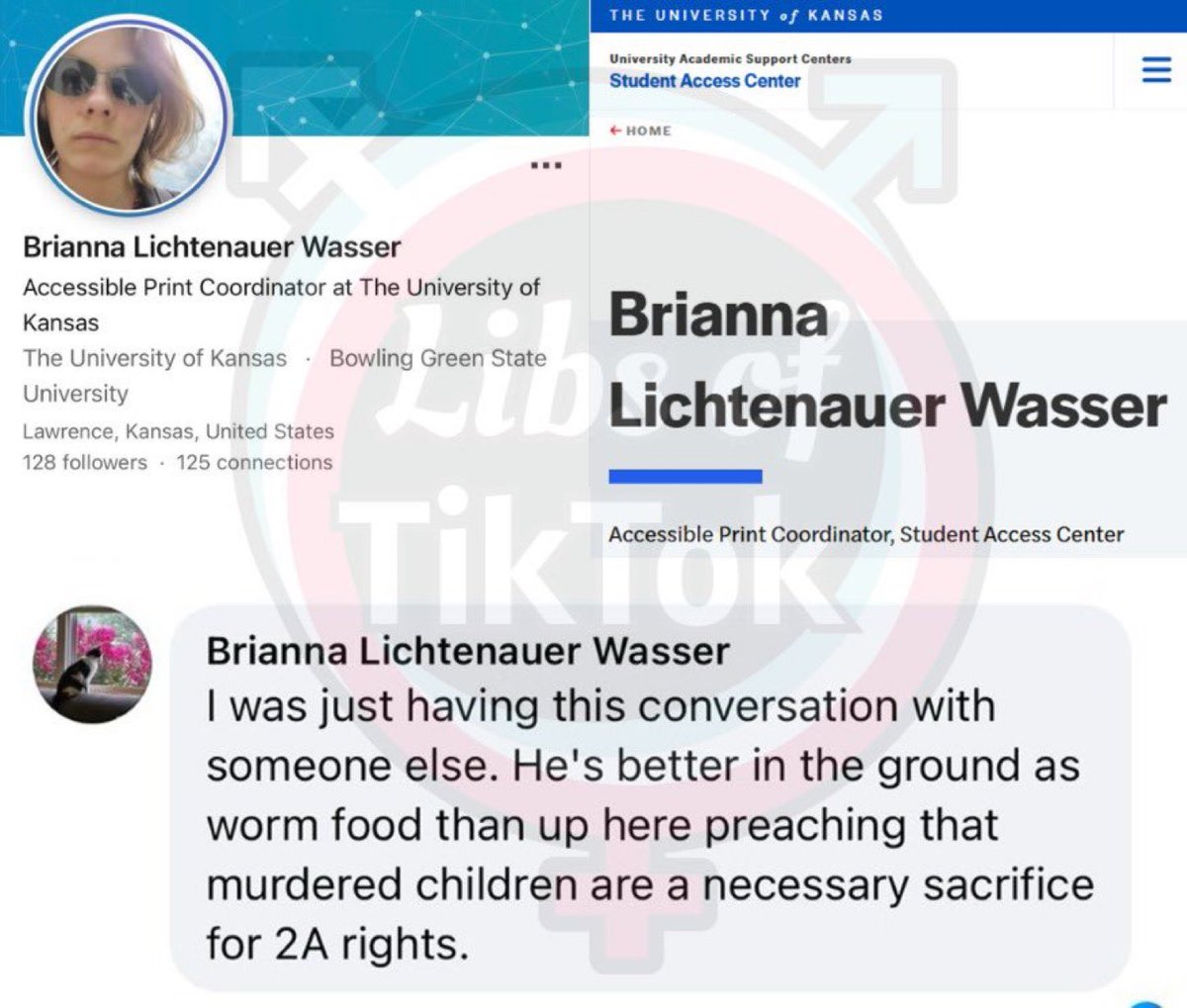 <a href="/UnivOfKansas/">University of Kansas</a> Why are you allowing this? Shameful