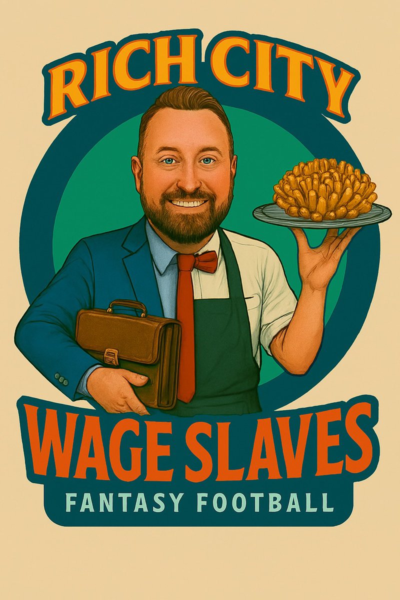 WPFantasyFBL's tweet photo. Week 2 managers poll: 

1. RichCity Wave Slaves (4) 
2. Blue Balled Bandits (1)
3. Ft. Mitchell Fudge Packers (3)
4. Trenstitutional Cowboy 
5. Colley Hills Cooze Crushers 
6. Virgie Holler Hounds 
7. . 

Notable movers:  
TC ⬆️ 7
Blue balled bandits ⬆️ 7
Prince of Dark ⬇️ 7 https://t.co/edqDkbBalt