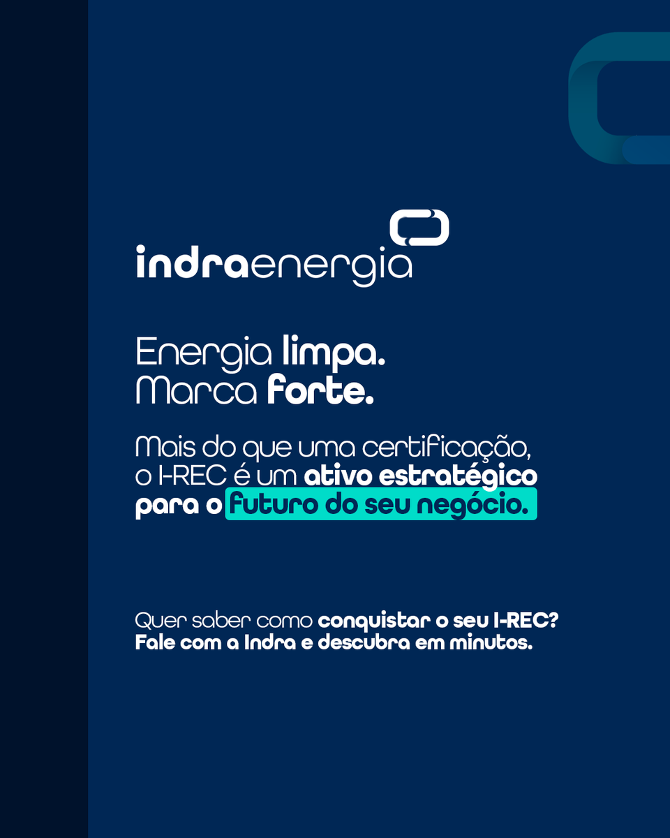 Quer descobrir quanto custa e como funciona o processo para a sua empresa? Solicite agora sua simulação gratuita com a Indra e veja como conquistar o I-REC.

#MercadoLivredeEnergia