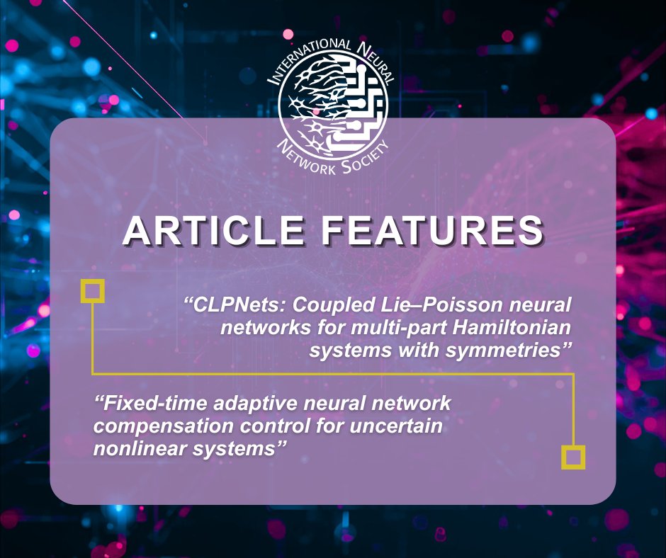 🚀 The September 2025 issue of the #NeuralNetworks Journal is out now — packed with the latest research, breakthroughs, and insights in #AI and #machinelearning.

INNS members get free online access to the full journal. 

🔗 Read the latest issue: loom.ly/uRVdKgo