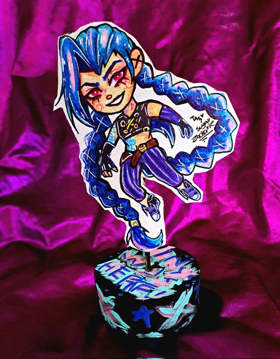 Jinx 💥🩵💜
✧𝓣𝓪𝓰𝓼✧
#jinx #arcane