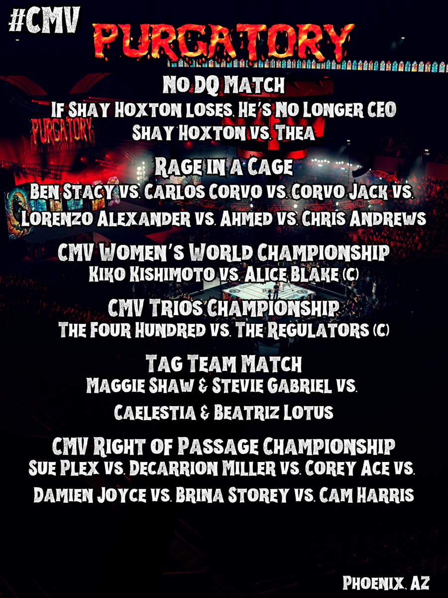 We go live in less than twenty minutes!!! Twitch.tv/CMVNetwork