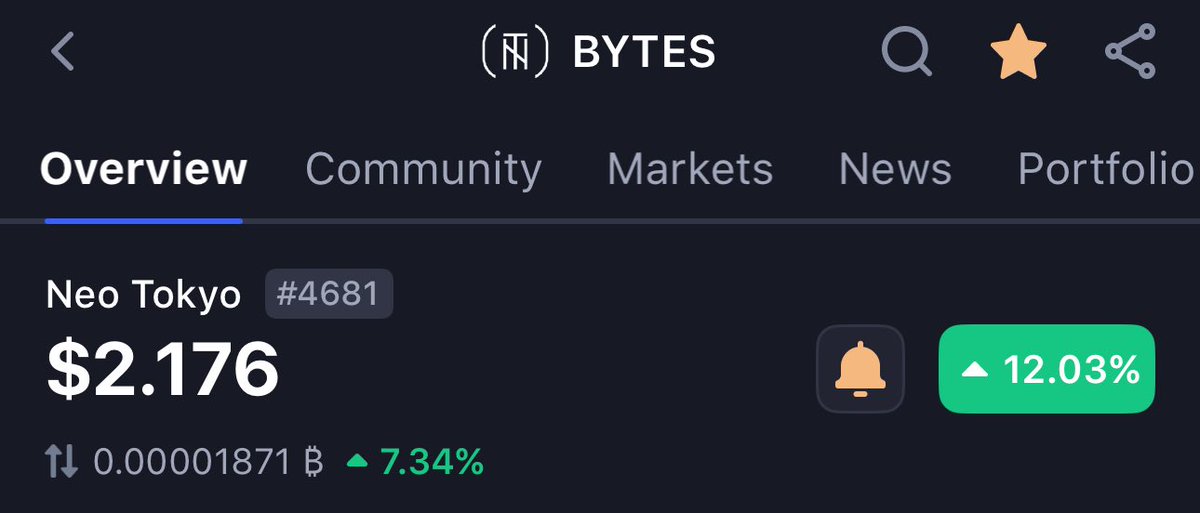 ItalysReckoning's tweet photo. It’s crazy they’re letting people buy $BYTES for less than $250 a token. https://t.co/PGxKXcDOHQ