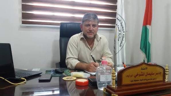 استشهاد العميد جاسر المشوخي مدير شرطة محافظة رفح سابقا في قصف إسرائيلي على خانيونس .