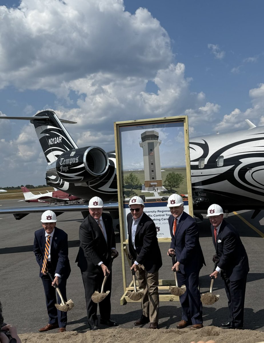ronanders2020's tweet image. Groundbreaking for new Air Traffic Control Tower at the AU Regional Airport. Critical to our future.Supports econ. dev. and aviation education. Thx to ⁦@MikeRogersCamp⁩ for his efforts.Partnerships matter! ⁦@CityofAuburnAL⁩ ⁦@opelikacitygov⁩ ⁦@AuburnU⁩