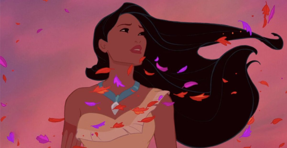 some of yall didn’t grow up on “colors of the wind” morales … &amp; it shows