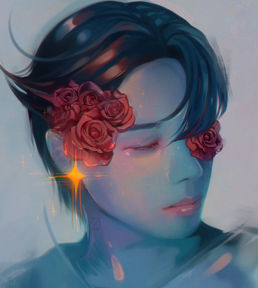 Taedelight's tweet image. 🌹🔹⚡
#TAEMIN #Veil