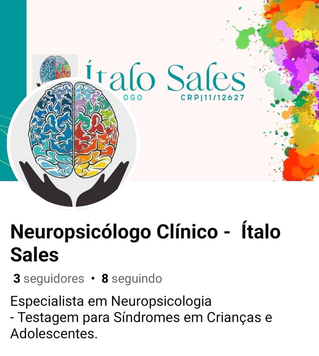 O psicólogo Italo Sales deletou tudo e esqueceu a página no Facebook. 
Ai eu te pergunto: isso é PSICÓLOGO?

Senta o dedo...