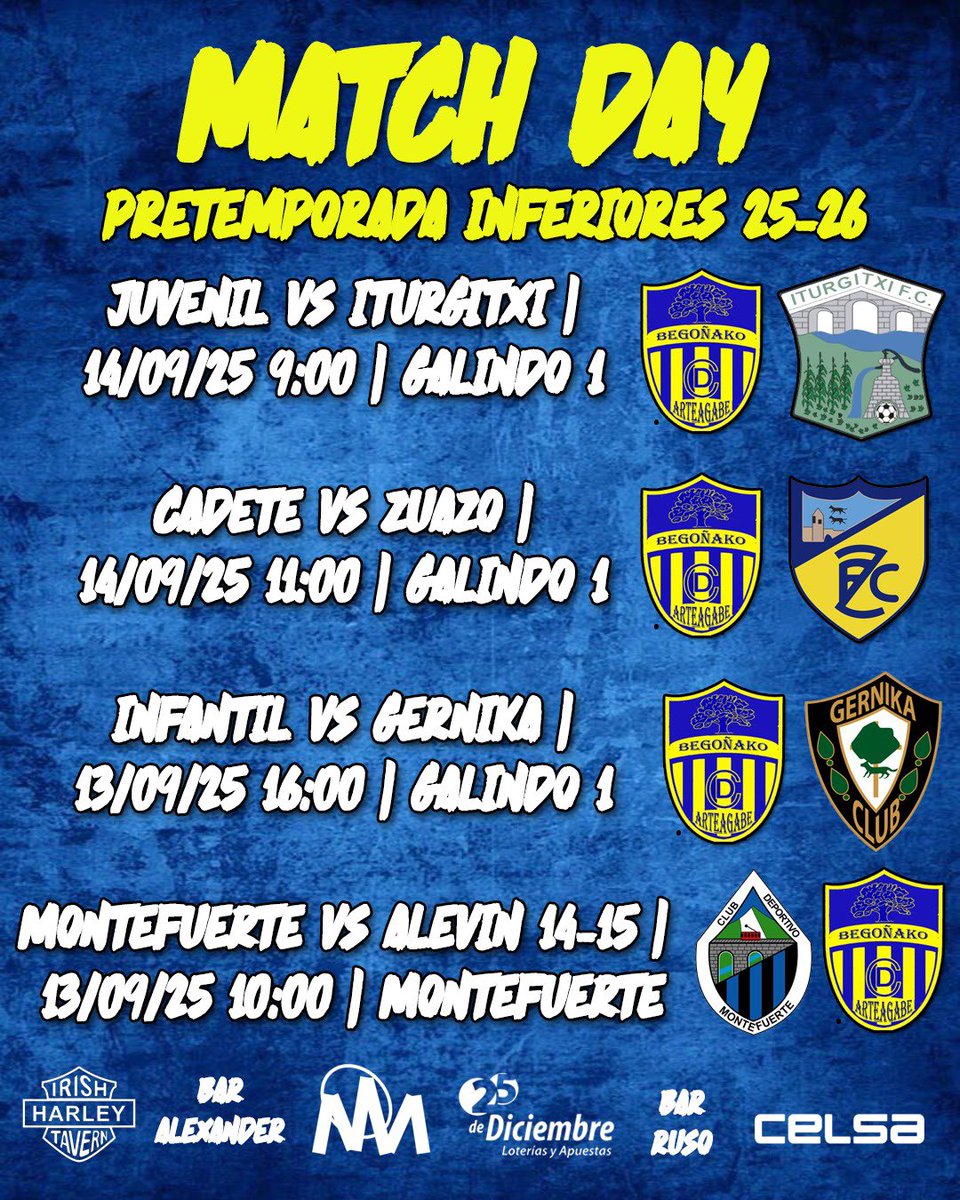 Nuevos amistosos!💪🏼

#aupabegoñako💙