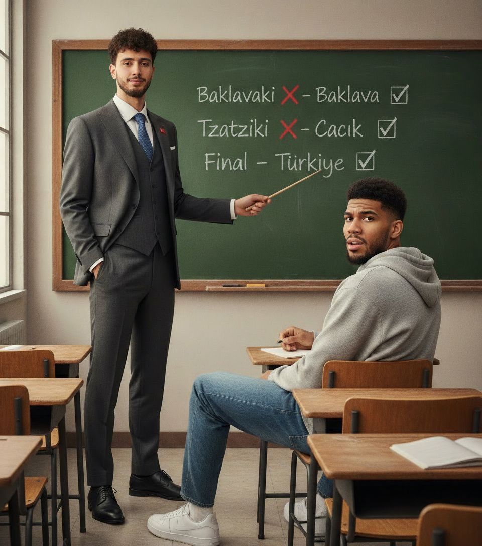 Daddy and a Teacher 🇹🇷💪🏻🇹🇷  #12DevAdam #EuroBasket2025 <a href="/alperennsengun/">Alperen</a>