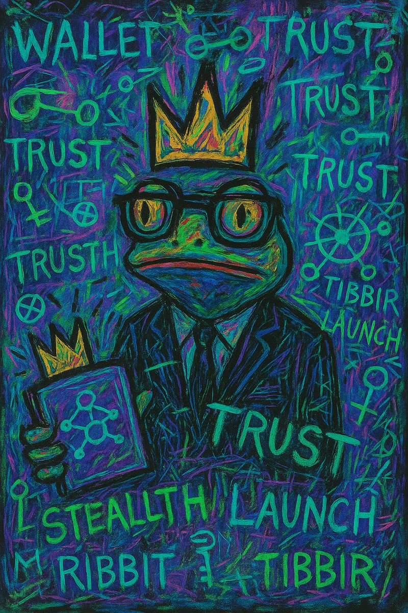 SPYRO (@spyr0_crypto) on Twitter photo $TIBBIR // Art Archive, Day 5.
 > frog  
 ๐ธ $TIBBIR // Art Archive, Day 5.
 > frog  
 ๐ธ