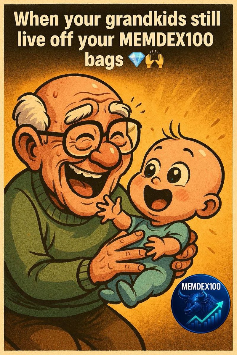 Alan C 🐂🪽 (@irishboo1) on Twitter photo <a href="/100xAltcoinGems/">100x Altcoin Gems</a> Imagine explaining to future grandkids: “Yeah, grandpa aped into JPEG frogs and somehow retired early.” 😂 The wild part? It could happen. But patience + strategy matter more than vibes. That’s why I keep $MEMDEX in the mix.
Did you know...... 'The MemDex100 Automated Portfolio' <a href="/100xAltcoinGems/">100x Altcoin Gems</a> Imagine explaining to future grandkids: “Yeah, grandpa aped into JPEG frogs and somehow retired early.” 😂 The wild part? It could happen. But patience + strategy matter more than vibes. That’s why I keep $MEMDEX in the mix.
Did you know...... 'The MemDex100 Automated Portfolio'