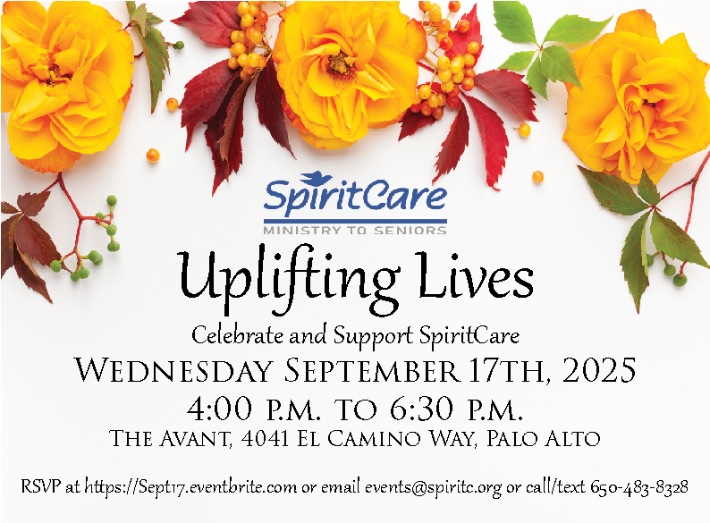 CareSpirit's tweet photo. @paloaltosda SpiritCare invites you to their fundraiser to help older adults in long term care - come and join us at The Avant in Palo Alto next Wednesday at 4 pm.
https://t.co/sUGfYfIL5K - if there are problems with Eventbrite then reply using the email below https://t.co/hcY4Fb1GVk