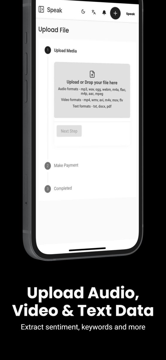 tylersbryden's tweet image. Upload audio, video, or text and let Speak do the rest.
Get transcripts, keywords, sentiment,... play.google.com/store/apps/det…
apps.apple.com/ca/app/speak-a…
app.speakai.co/auth/register
#transcription #ai #textanalysis #voicenotes #dataviz #speechrecognition #notetaker #android #ios