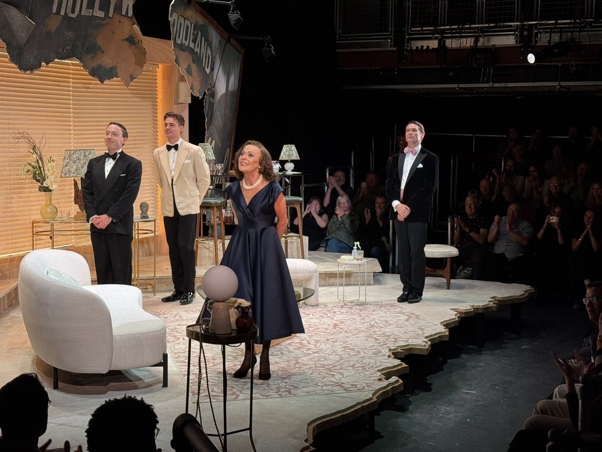 Hollywood's first openly gay star, the freedoms enjoyed ended with the start of #TheCode #BillyHaines lived his life by his rules Close friend Tallulah Bankhead demonstrated her devotion to him. Interesting very funny &amp; also sad for what should have been Superb cast! <a href="/swkplay/">Southwark Playhouse</a>