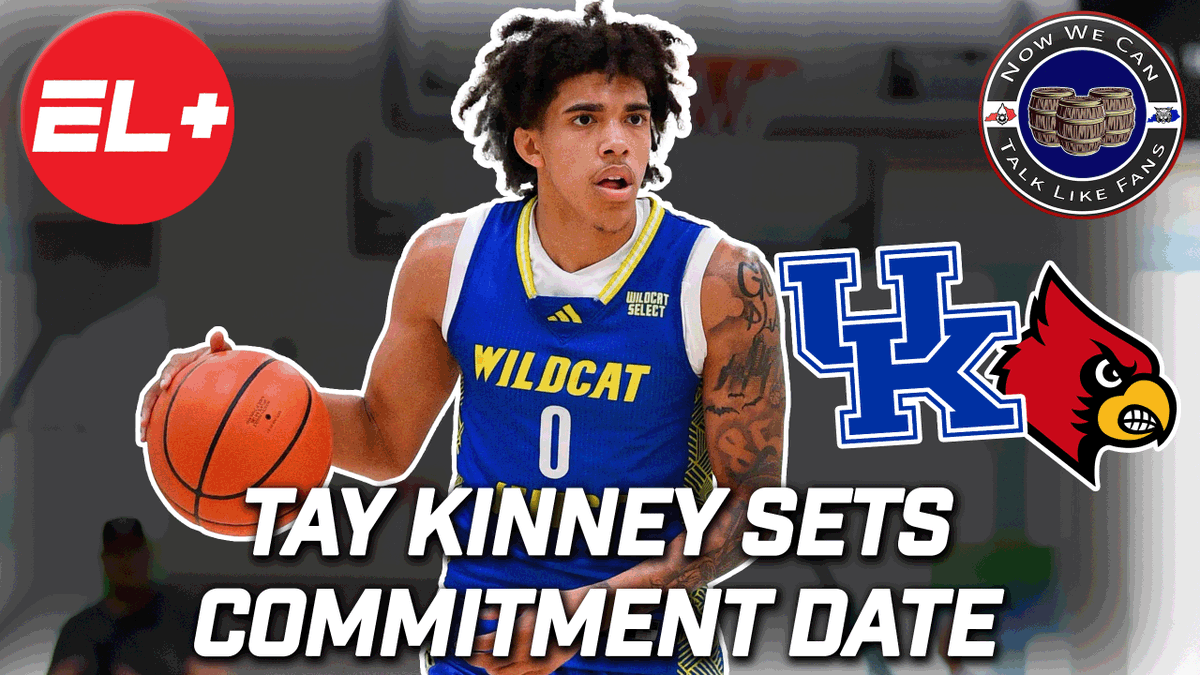 JustinSoforo's tweet photo. Top 2026 Recruit Tay Kinney sets COMMITMENT DATE! Will Louisville or Kentucky land him?

Like and SUBSCRIBE on YouTube on @ESPN680 : https://t.co/fWDUsTsMTs

ALSO @NWCTLF: https://t.co/5vXIHBukfC https://t.co/K64swr07uC