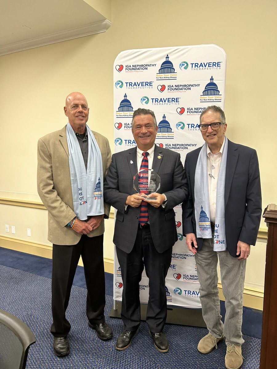 Thank you <a href="/IGANFoundation/">iganfoundation</a> for recognizing our office’s work to support kidney health advocates. We must protect and nurture our organ donor programs. I lost my mom to kidney failure from lupus and I've seen firsthand how these vital programs help people thrive.