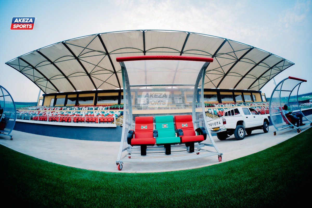 AkezaSports's tweet photo. 🔵 🔴 3 jours, 3 matchs, un seul stade 🏟️

Un week-end bouillant à Bujumbura, le football africain débarque dans la capitale économique . A 9 jours du coup d’envoi, découvrez les images du stade Intwari en mode international. 

🏟️ 🔥 Le stade Intwari va s'enflammer avec trois affiches internationales au programme :

🔹 Vendredi 19 septembre 2025 : Burundi 🇧🇮 U20 vs Zambie 🇿🇲 U20. 

🔹 Samedi 20 septembre 2025 : Flambeau du Centre Fc  vs Al Akdhar . 

🔹 Dimanche 21 septembre 2025 : AIGLE NOIR CLUB SPORTIF  vs ASAS Djibouti 🇩🇯

🗓️ Marquez votre calendrier, les matchs officiels sont de retour au stade Intwari après presque 4 ans.