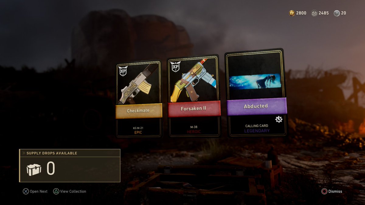 Ordyh_'s tweet image. I'm not gonna lie...I miss Supply Drops in @CallofDuty 

Was it perfect? Absolutely not. Definitely can be reworked. I feel like #CODWWII had a good idea with credits you can use to just get almost anything you want from the Quartermaster via Contracts or the Collections page.