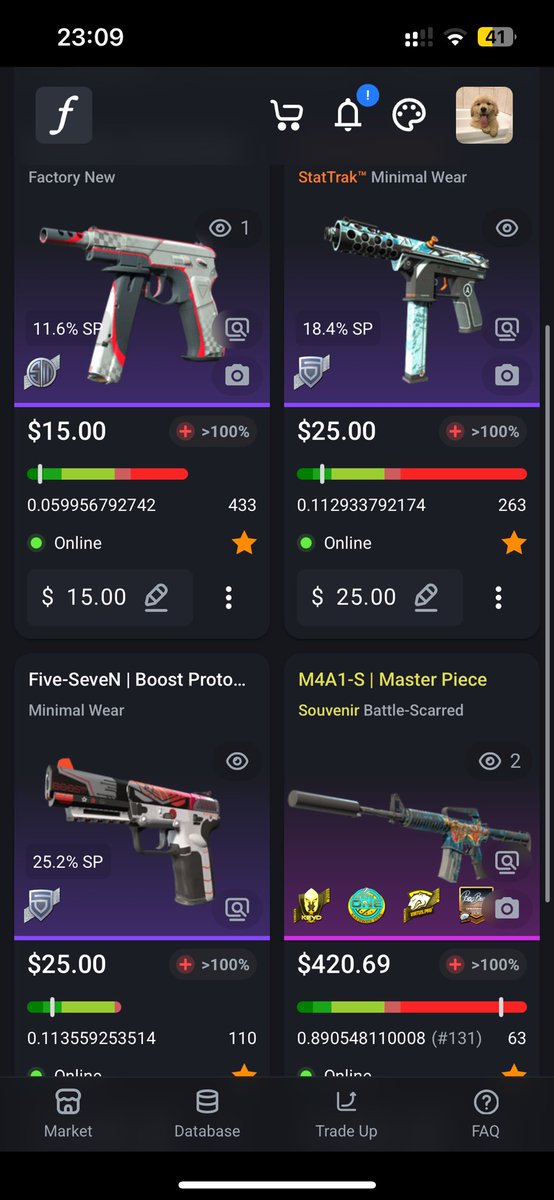 Selling some cheap penta/tsm stuff 

All best spots 🤯