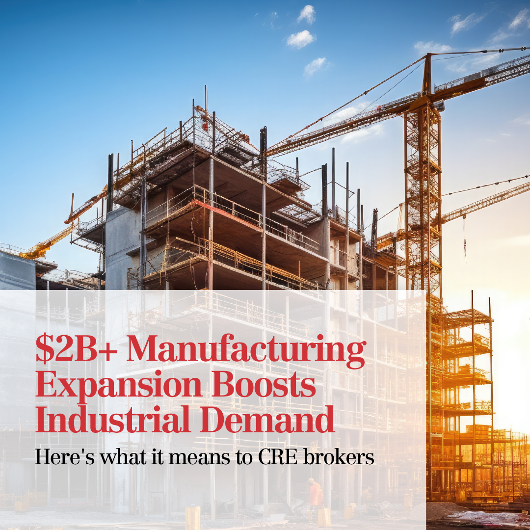 A major food manufacturer, Mars, is investing over $2B into U.S. production with new facilities opening in Salt Lake City and Ohio.

This surge in manufacturing is driving demand for well-located logistics and warehousing.

Read More: bit.ly/46nqzHI