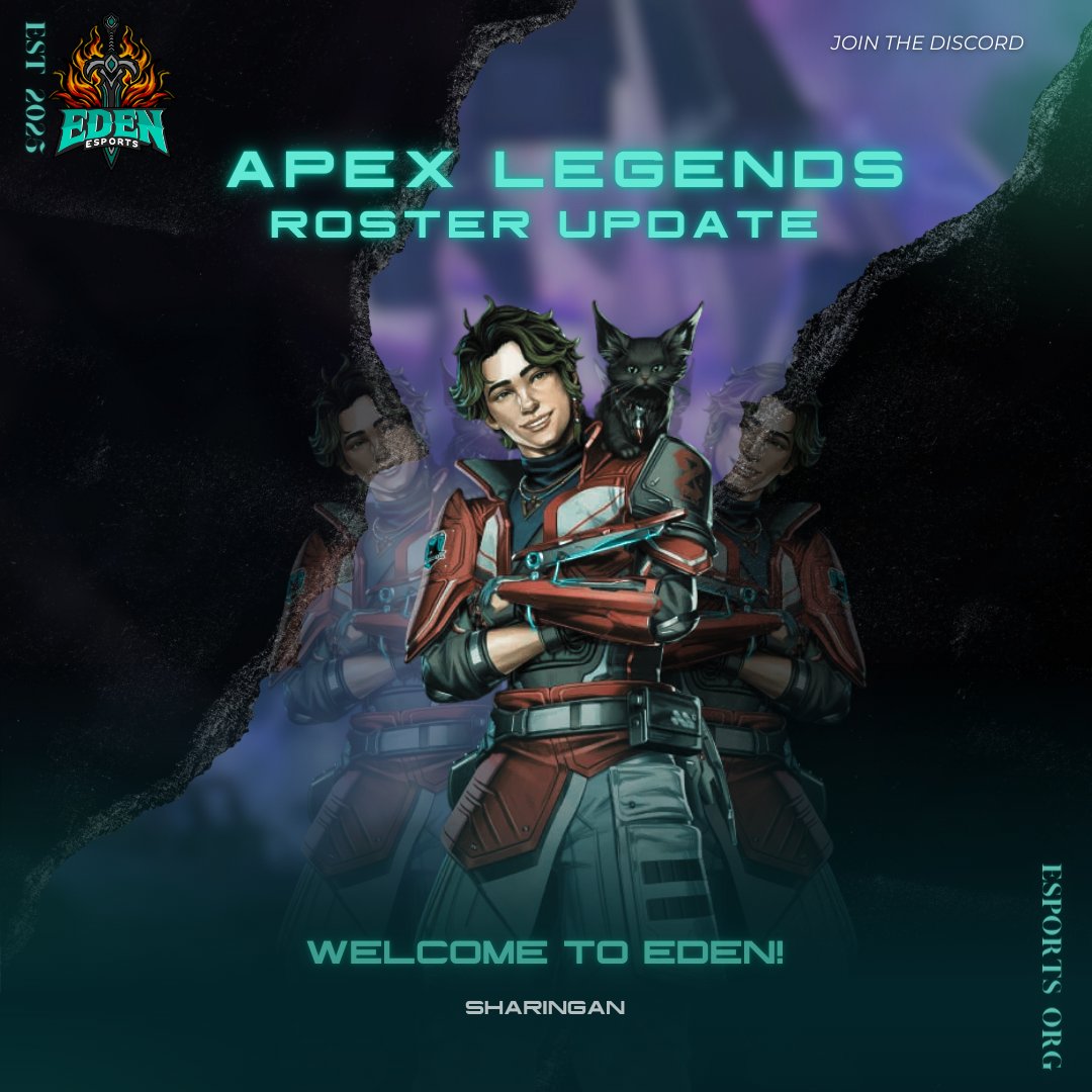 🚨BIG ANNOUNCEMENT🚨

Welcoming our newest beast to the family🙌 <a href="/Sharingan_FPS/">EDEN│Sharingan</a>

From the academy ➡️ to the Official Eden Roster⚔️ … this young gun has already PROVEN himself💯

The grind doesn’t stop — can’t wait to watch him pop off with the squad 🚀 LET’S GO! 
#edenesports