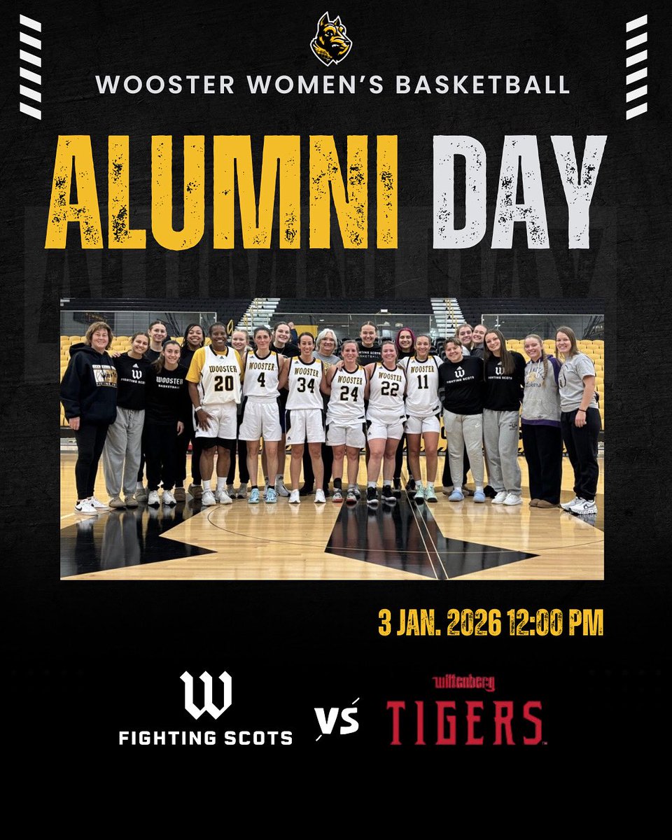 WoosterWBB's tweet photo. Calling all alumni! 📣

Save the date, and get ready to reconnect. More details coming soon! 🏀

#OnceAScotAlwaysAScot https://t.co/pI08HiClt7