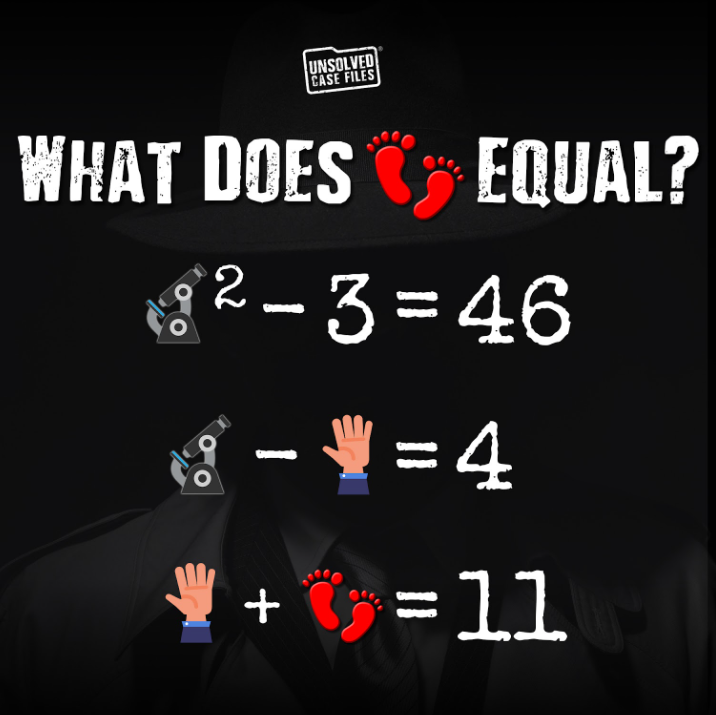 unsolvedcf's tweet image. 🔥 Math + mystery = the ultimate brain game 🧠 #unsolvedcasefiles
