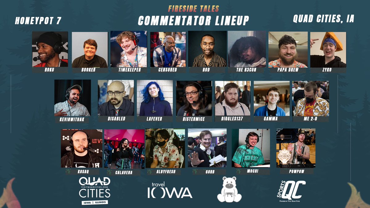 Introducing your Fireside Storytellers!

Gather round and join them 🔥🏕️